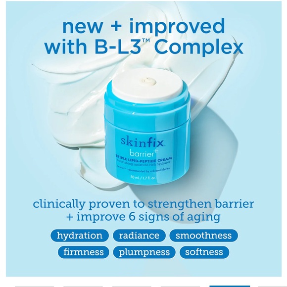 NIB Skinfix Barrier+ Triple Lipid Peptide Cream Refill - 1.7oz - Picture 4 of 11